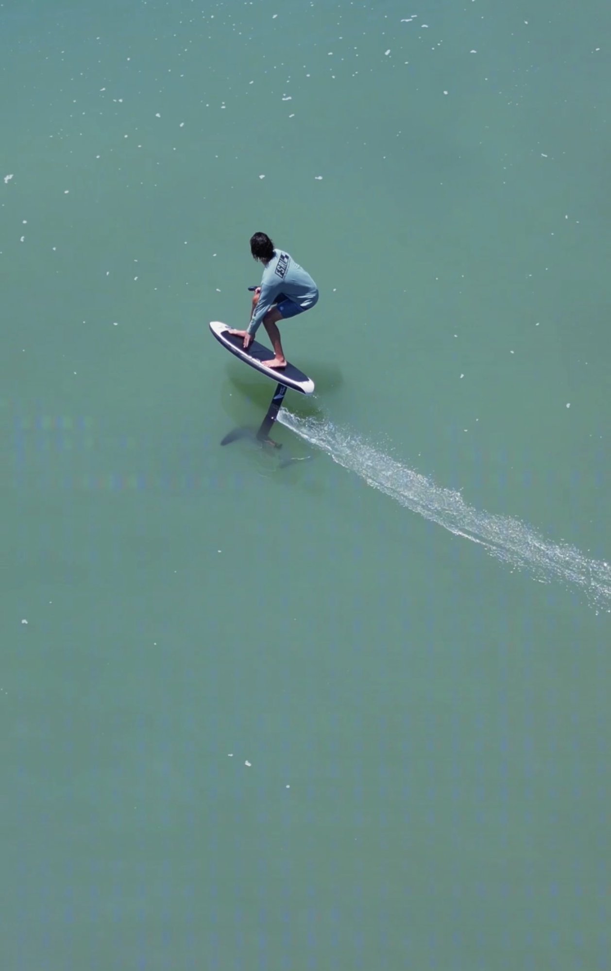 Matthew Blew foiling